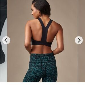 Lot of 2 Lululemon bundle Fast and Free sports  Bras Sz 8